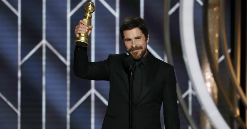 Menjadi Aktor Terbaik dalam Golden Globe 2019, Christian Bale Berterima Kasih Kepada 'Setan'