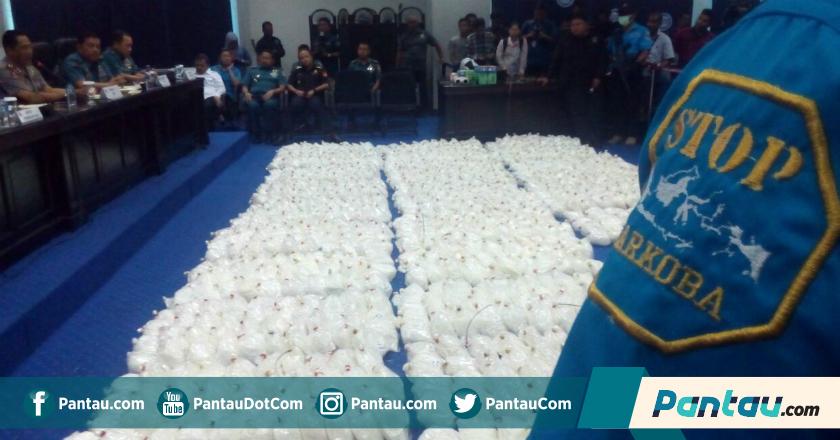 BNN Sita 30 Kg Sabu dari Malaysia