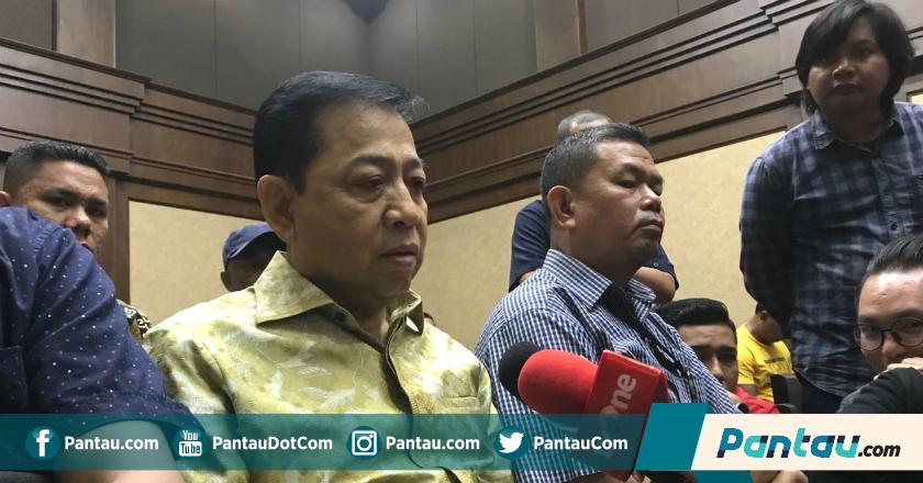 Ucapkan Permintaan Maaf, Setya Novanto Menangis di Sidang e-KTP