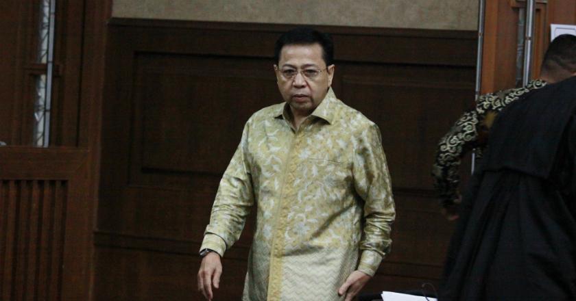 Setya Novanto dalam Kondisi Sadar Saat Dibawa ke RS Medika Permata Hijau