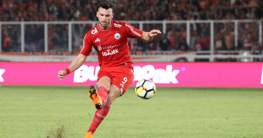Cetak 'Quattrick' ke Gawang JDT, Mimpi Marco Simic Terwujud