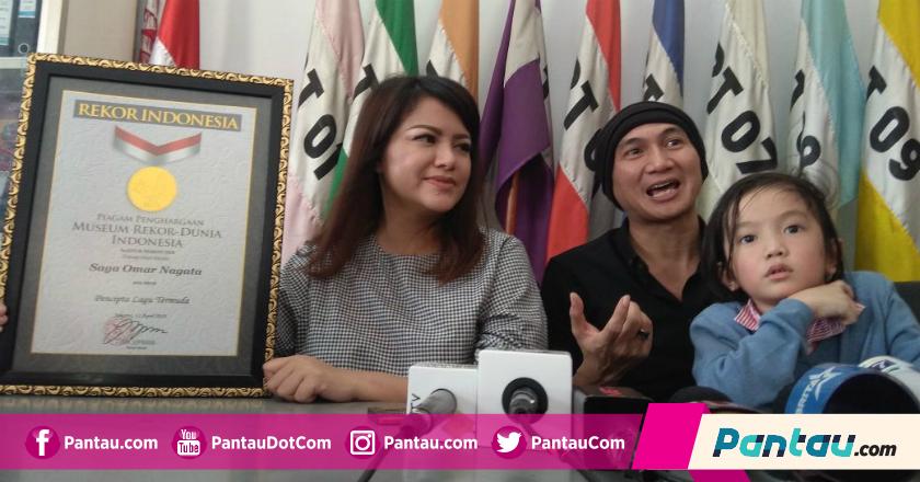 Ciptakan Lagu 'Telor Dadar', Anak Bungsu Anji eks Drive dapat Rekor MURI