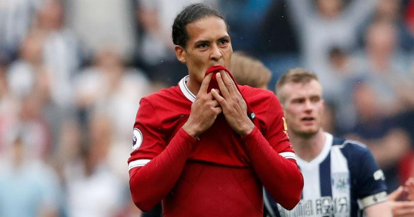 Gagal Raih Poin Penuh Lawan WBA, Van Dijk: Kami Fokus Hadapi AS Roma