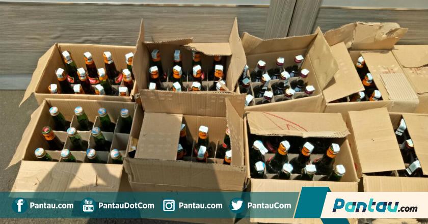 Coba Mengelabui Polisi, Pelaku Simpan Miras Ilegal di Kardus Sabun