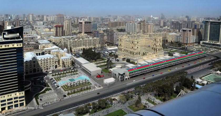 Profil Sirkuit Baku F1, Lintasan yang Mengitari Bangunan Bersejarah