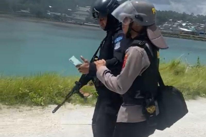 Polda Maluku Tambah Dua Peleton Atasi Konflik Adat di Maluku Utara