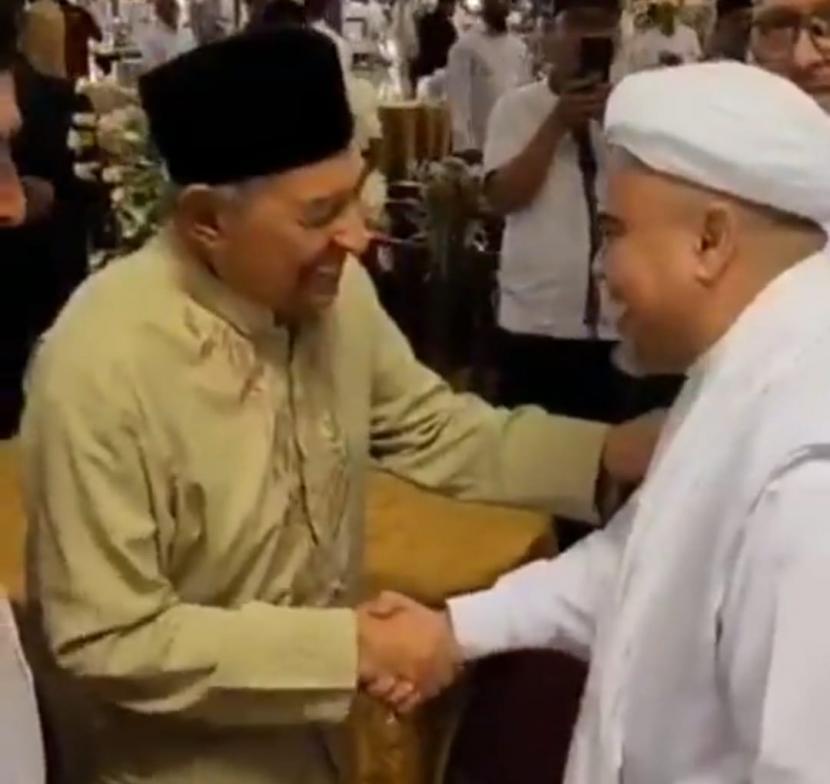 Pertemuan Quraish Shihab dan Habib Rizieq Viral di Medsos