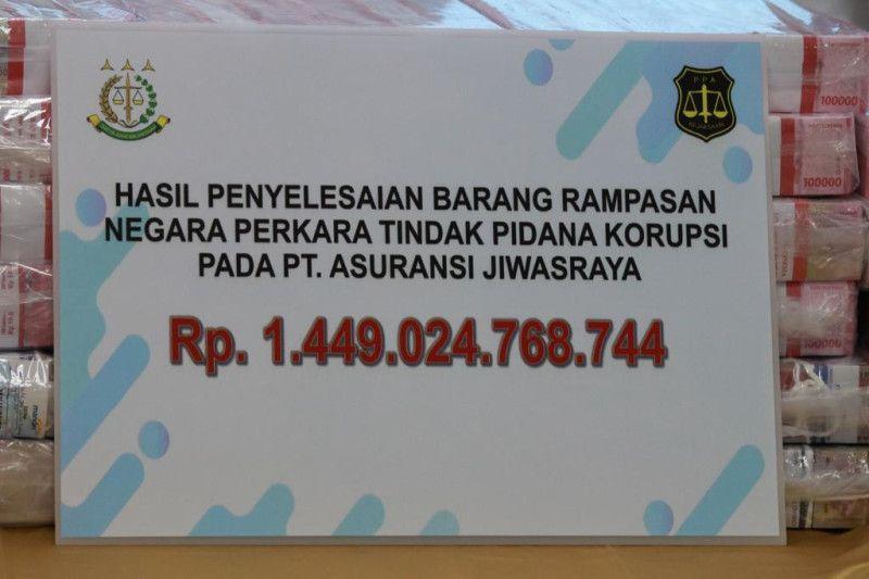 PPA Kejagung Setorkan Rp1,449 Triliun Aset Jiwasraya ke Kas Negara