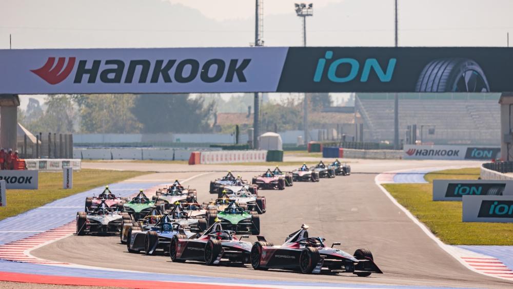 Hankook iON Race Tampil Memukau pada Double Header Formula E Italia