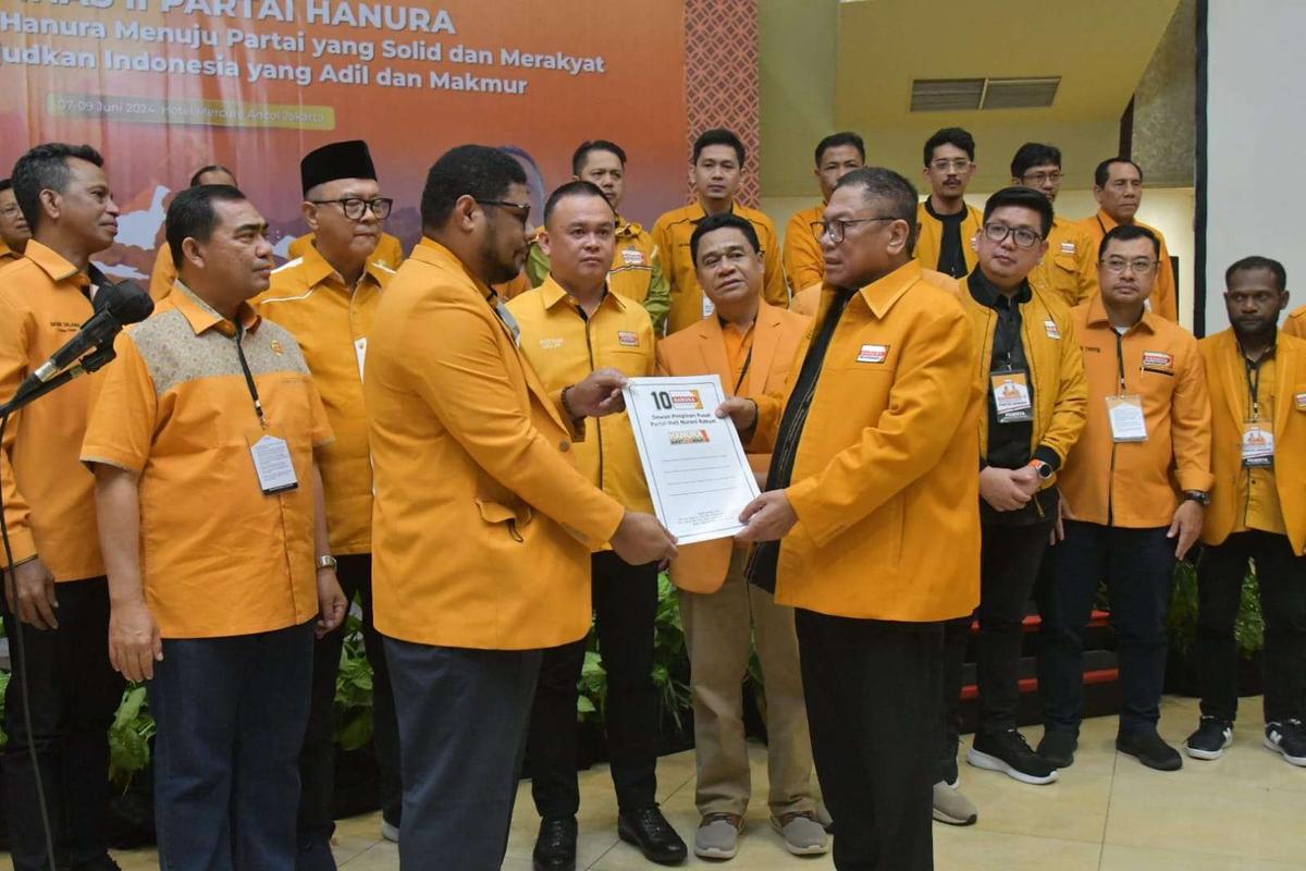 Hanura Kembali Minta OSO Jadi Ketua Umum Periode 2024-2029