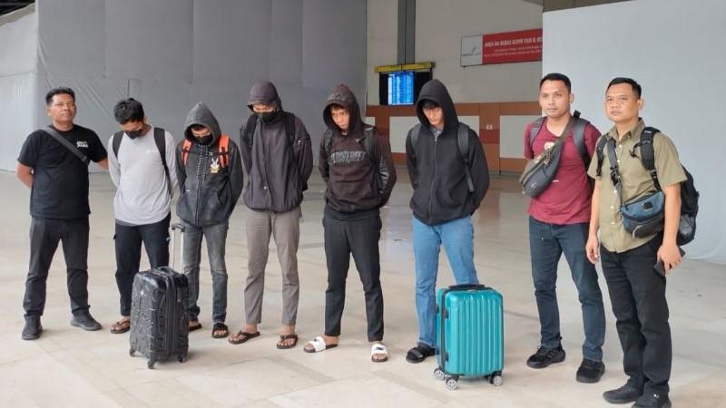 5 Pelaku Pembobol Koper Penumpang di Bandara Hasanuddin Ditahan!