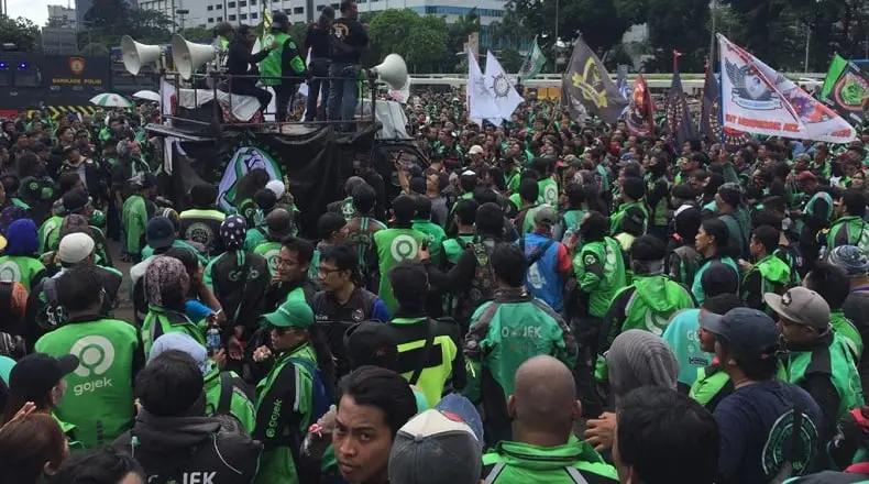 Ini 2 Tuntutan Ojol yang akan Demo Siang Ini
