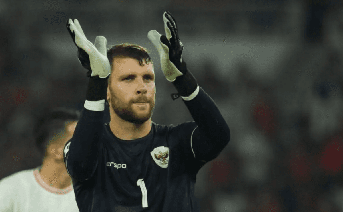 Statistik Man Of The Match Maarten Paes di Laga Indonesia Vs Australia!