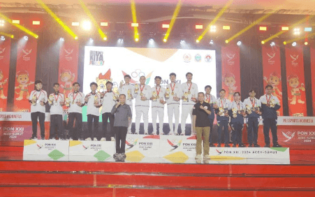 PON XXI Aceh-Sumut 2024: DKI Jakarta Raih Juara Umum di Cabang Esport