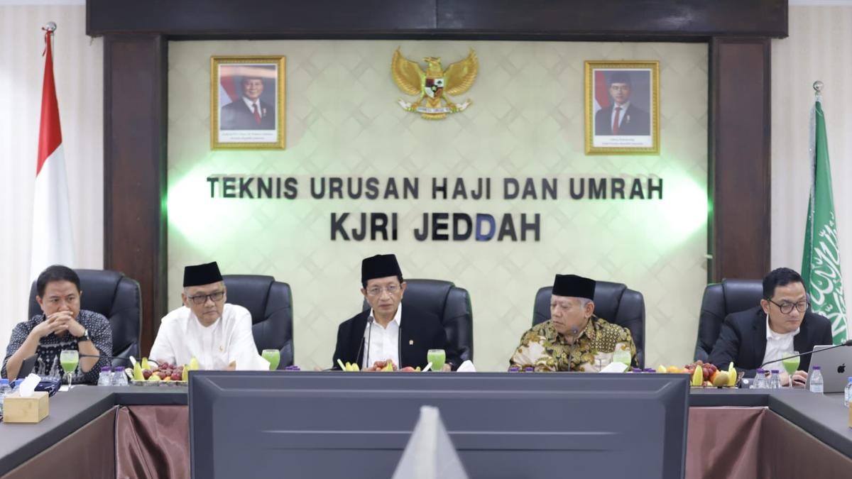 Menag Nasaruddin Umar Gelar Rapat Koordinasi Persiapkan Pelaksanaan Haji