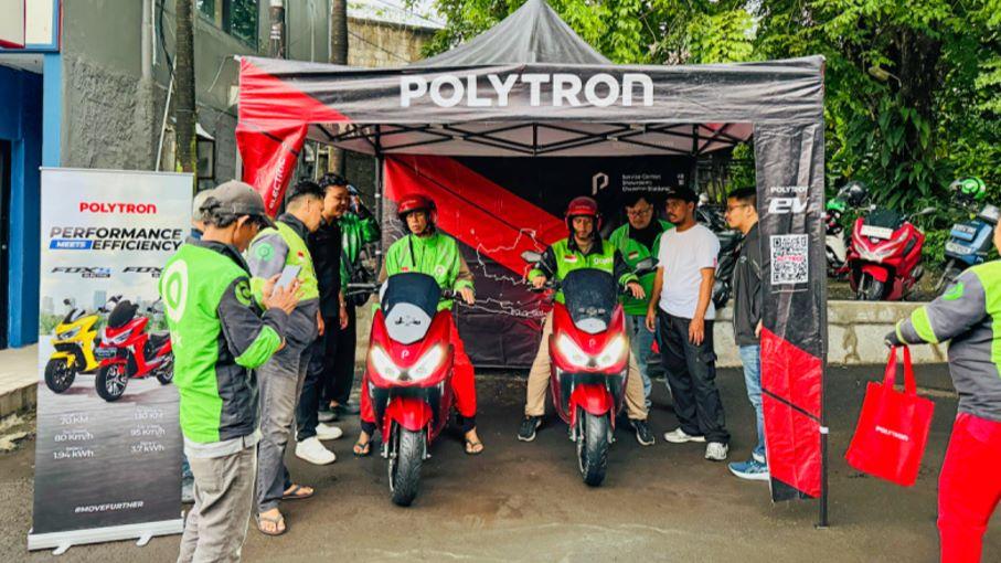 Gojek Gaet Polytron Luncurkan Program Hemat, Ajak Mitra Gunakan Motor Listrik