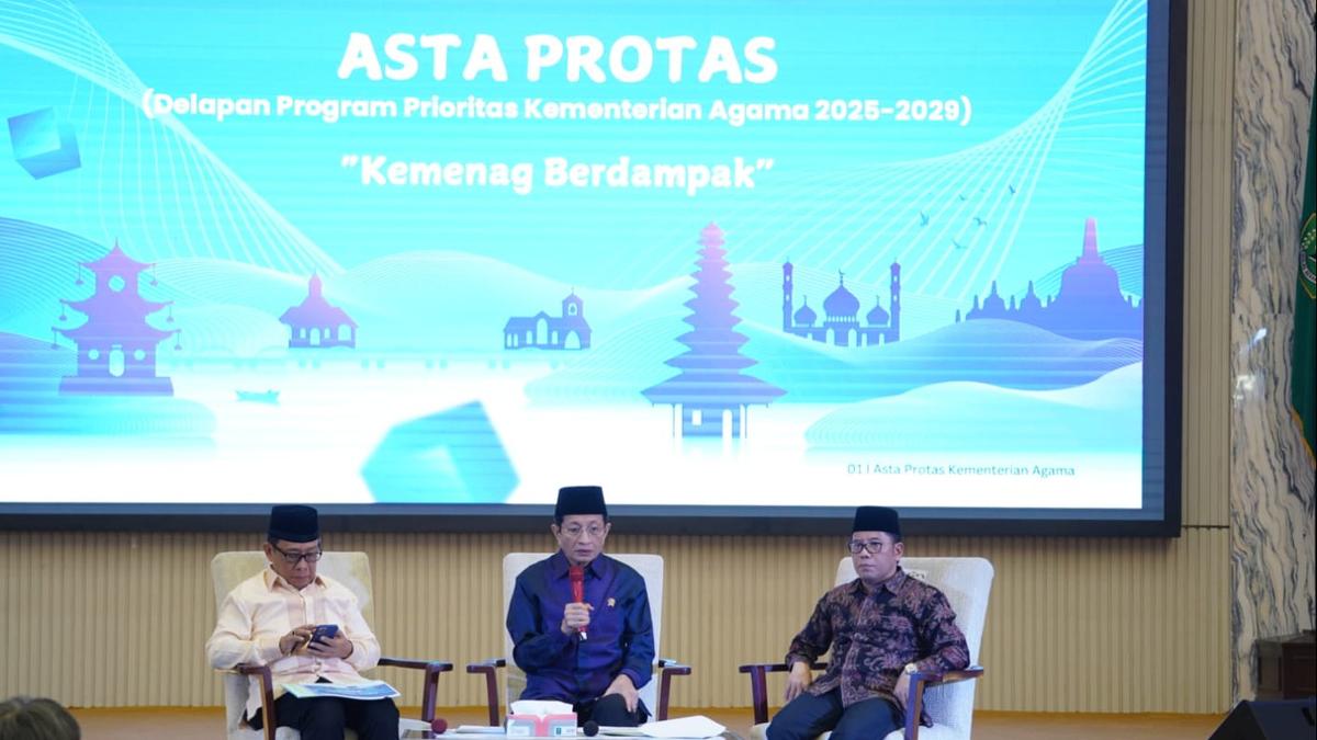 Kenalkan Asta Protas, Menag: Isinya Program Kemenag Berdampak