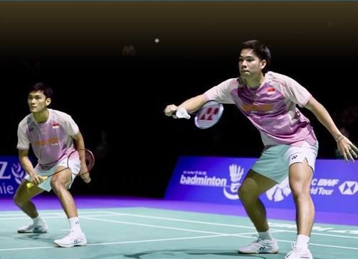 Semifinal Swiss Open 2025, Fikri/Daniel Bertekad Pangkas Jumlah Kesalahan
