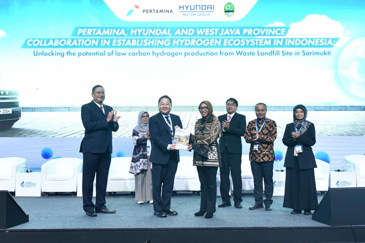Pertamina, Hyundai Motor Grup, dan Pemprov Jawa Barat Kembangkan Proyek Waste-to-Hydrogen di Bandung
