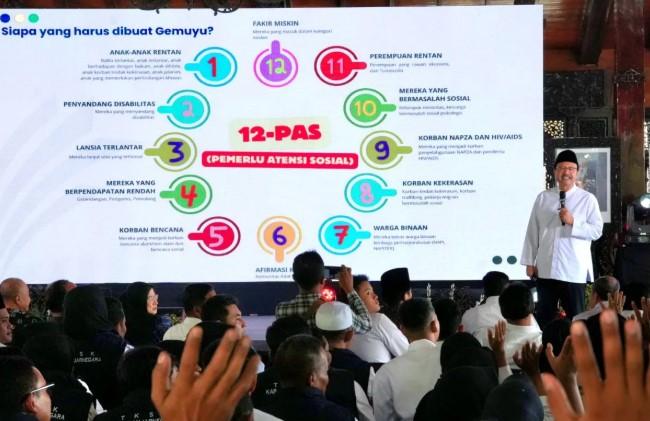 Temui Pilar Sosial, Mensos: Pengabdian Tak Butuh Sorot Lampu