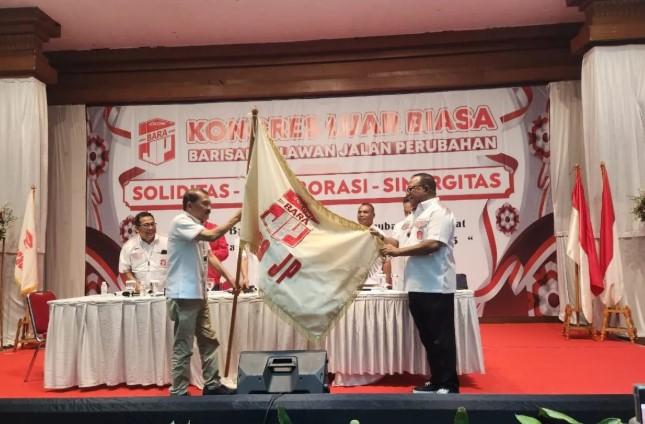 Frans Ansanay Terpilih Aklamasi Jadi Ketua Umum BaraJP, Siap Kawal Program Gizi Prabowo-Gibran