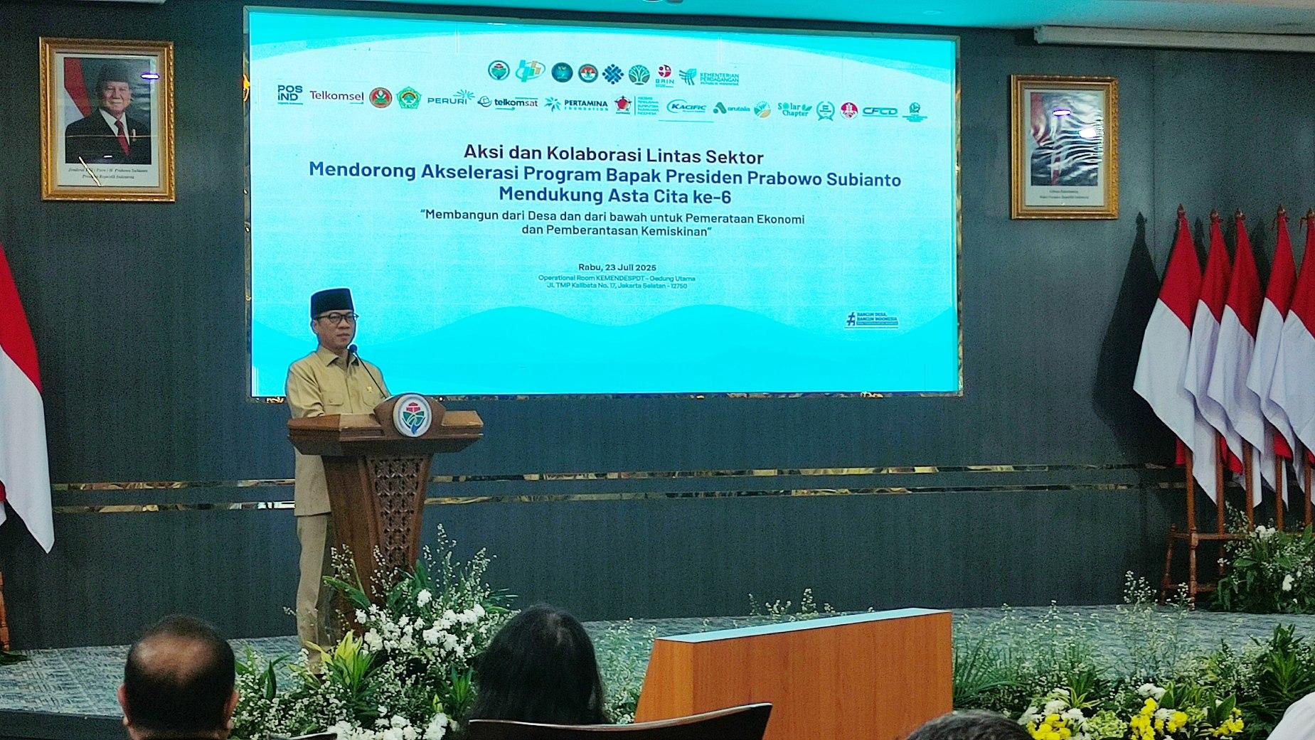 Mendes Yandri: Bangun Desa, Bangun Indonesia Tak Bisa Dikerjakan Sendiri