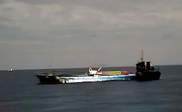 MV Leann Terbakar di Perairan Anambas, Bakamla RI Lakukan Evakuasi dan Koordinasi Intensif