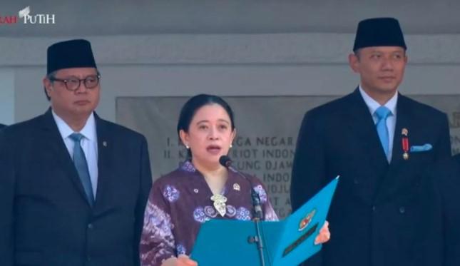 Puan Maharani Bacakan Ikrar Kesetiaan Pancasila di Peringatan Hari Kesaktian Pancasila 2025, Prabowo Pimpin Upacara