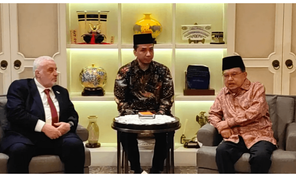 Menteri Wakaf Suriah Puji Jusuf Kalla sebagai Tokoh Perdamaian Dunia, Bahas Kerja Sama Strategis
