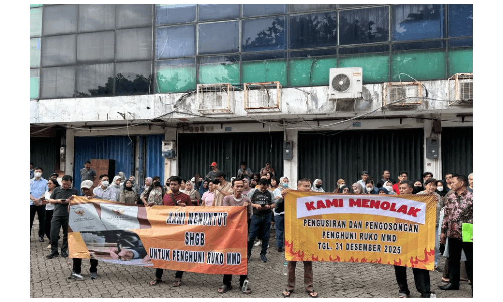 Warga Ruko Marinatama Mangga Dua Protes Surat Pengosongan, Sengketa Masih Berproses di Pengadilan