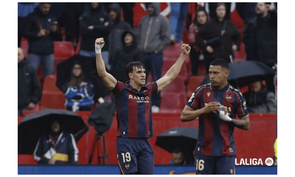 Bungkam Sevilla 3-0, Levante Raih Kemenangan Penting di Tengah Ancaman Degradasi