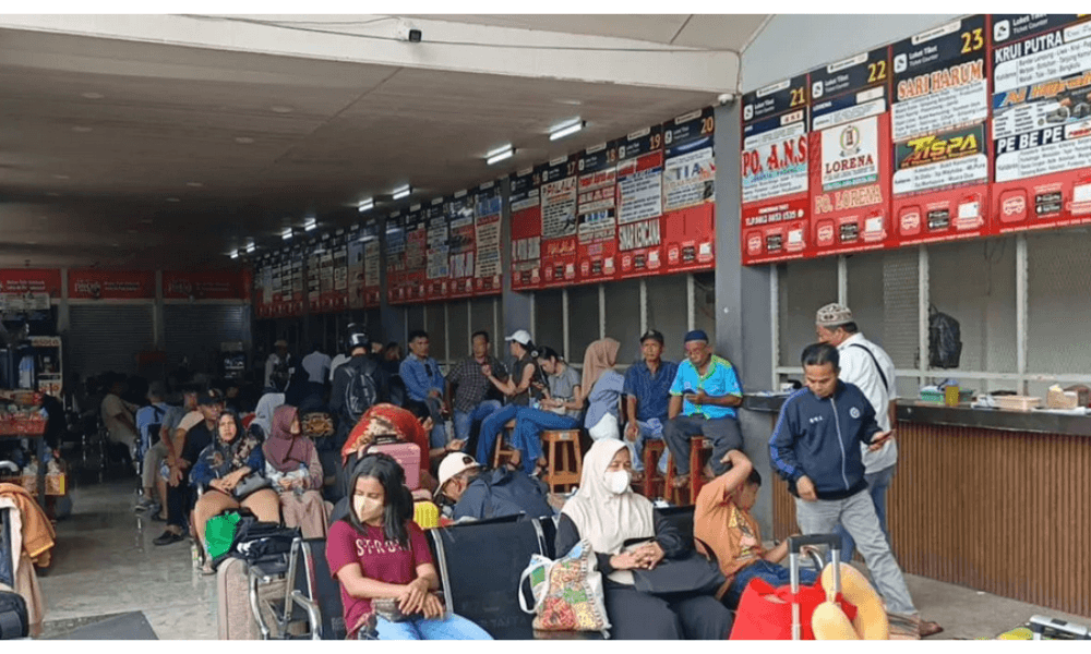 Puncak Arus Balik, Terminal Kalideres Catat 1.251 Penumpang dalam Sehari