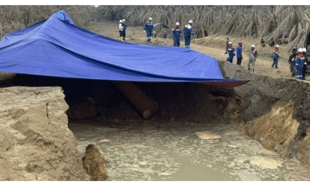 Ledakan Pipa Gas PT TGI di Inhu Rusak Lima Rumah, Warga Tuntut Penyelesaian