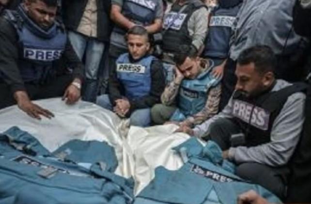 Serangan Israel di Gaza Tewaskan 11 Orang, Termasuk Tiga Jurnalis