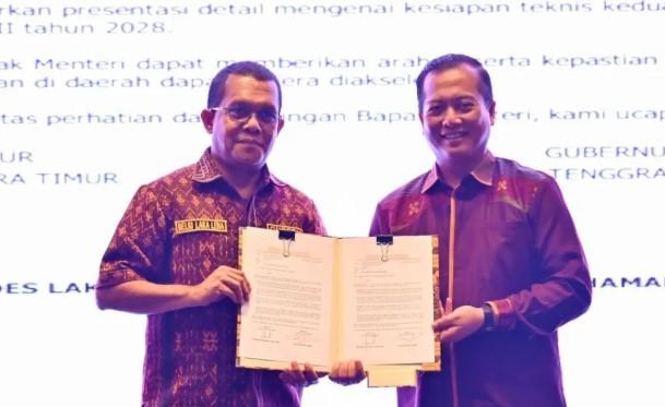 NTB dan NTT Tegaskan Kesiapan Jadi Tuan Rumah PON XXII 2028 Lewat Komitmen Bersama