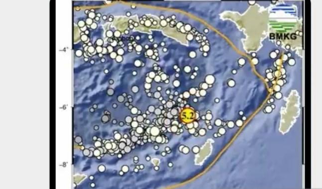 Gempa Magnitudo 5,9 Guncang Kepulauan Tanimbar, Tidak Berpotensi Tsunami