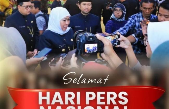 Khofifah Tegaskan Peran Pers Profesional Perkuat Demokrasi dan Kedaulatan Bangsa