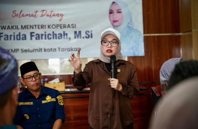 Wamenkop Farida Farichah Tegaskan Pengelolaan Kopdes Harus Profesional dan Transparan