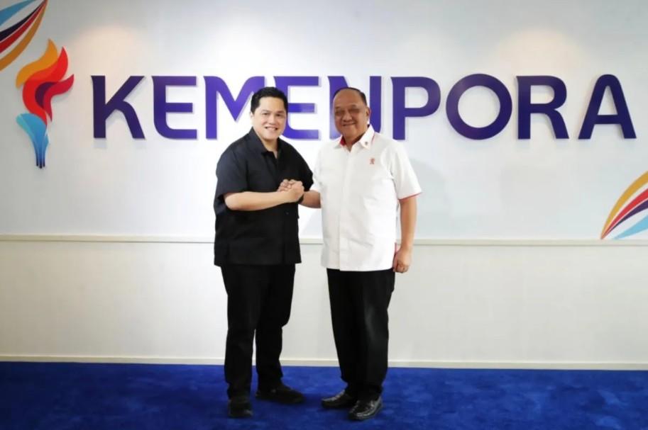 Erick Thohir dan KONI Matangkan Persiapan PON 2028 dengan Fokus Cabang Olimpiade dan Dampak Ekonomi Daerah