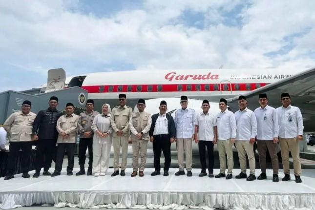 Hibah Pesawat Garuda Indonesia Perkuat Manasik Haji Berbasis Simulasi Penerbangan di Aceh