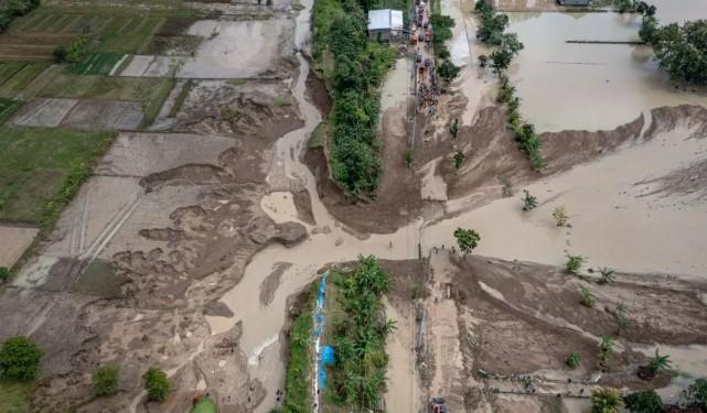 BNPB Tangani Intensif Banjir Sepekan di Grobogan dan Demak, Puluhan Ribu Keluarga Terdampak