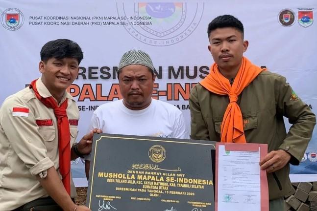 Mapala UMI Ikut Program Kemanusiaan di Tapanuli Selatan