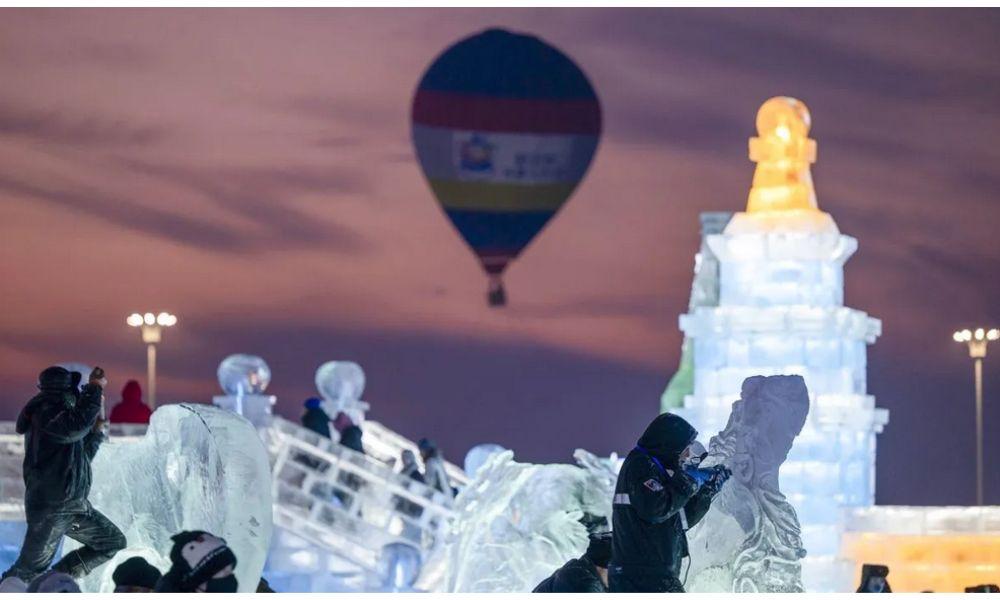 Harbin Ice-Snow World Ditutup Lebih Awal Akibat Suhu Menghangat