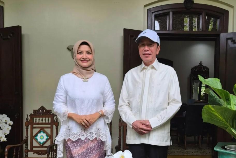 Staf Khusus Wapres Tina Talisa Silaturahmi ke Jokowi di Solo, Bahas Persatuan hingga Perkembangan IKN