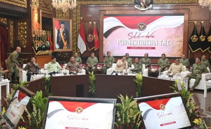 Menhan Sjafrie Kumpulkan Purnawirawan TNI Bahas Program Pertahanan Secara Tertutup