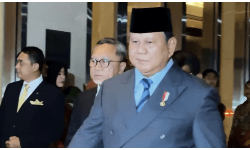 Presiden Prabowo Hadiri Resepsi Pernikahan El Rumi dan Syifa Hadju di Jakarta