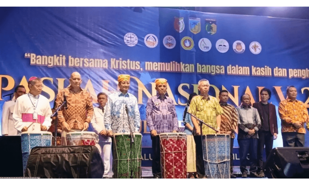 Menag Sebut Paskah Nasional di Sulteng Jadi Contoh Nyata Toleransi Beragama