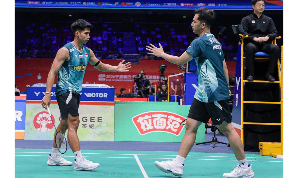 Sabar/Reza Menang Dua Gim atas Thailand, Jaga Asa Indonesia di Piala Thomas 2026