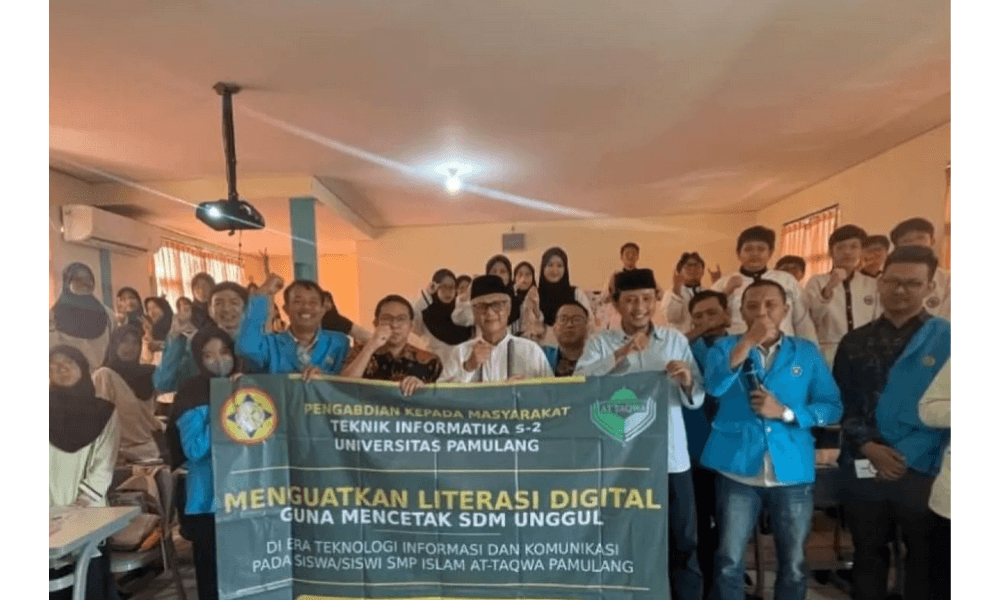 Mahasiswa Unpam Edukasi Pelajar soal Keamanan Data di Era AI untuk Cegah Kejahatan Digital
