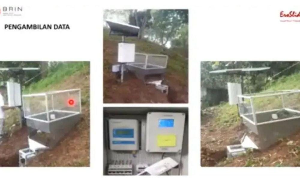 BRIN Kembangkan EroSlide Berbasis IoT untuk Deteksi Dini Erosi dan Longsor Secara Real Time